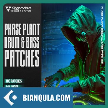 Singomakers Phase Plant Drum and Bass Patches WAV MiDi Plant Presets-FANTASTiC