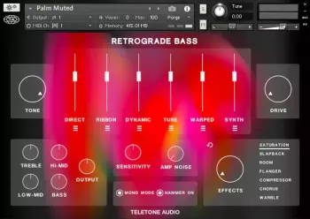 低音合成器 – Teletone Audio Retrograde Bass KONTAKT-TECHNiA
