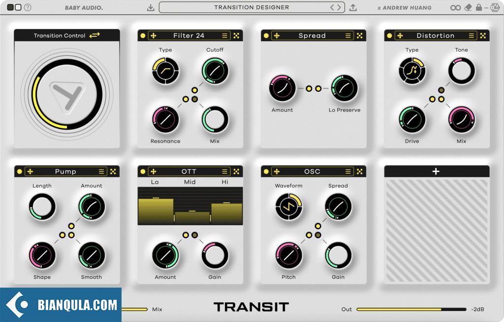 音频处理 – BABY Audio Transit v1.1.0 WIN MAC