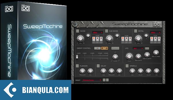 噪声合成器 – UVI SweepMachine for Falcon