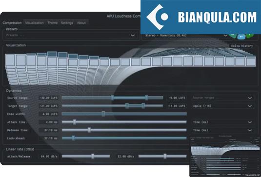响度压缩器插件 APU Software APU Loudness Compressor v3.2.3 R2R