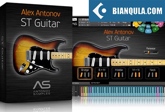 Stratocaster电吉他音色 Antonov Samples Alex Antonov ST Guitar （AntonovSamples）