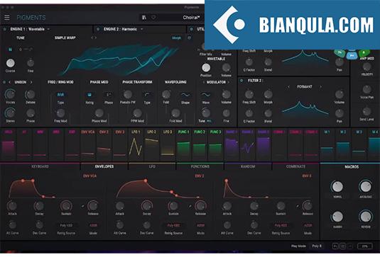 混合电子合成器 Arturia Pigments v6.0.1 CE Win