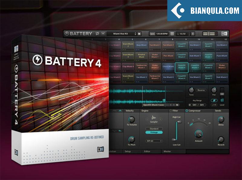 电池鼓机 Native Instruments Battery 4 v4.3.1