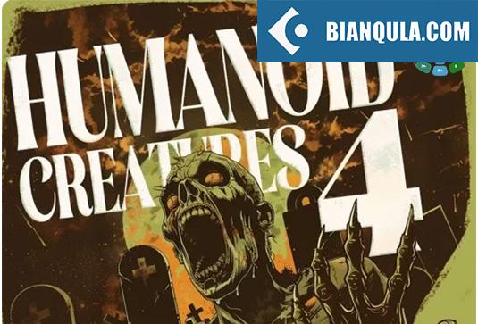 恐怖生物音效包 Epic Stock Media Humanoid Creatures 4 WAV