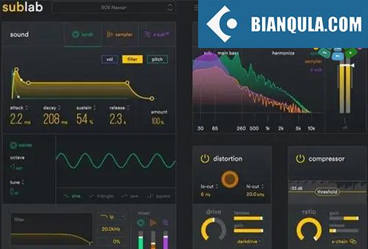 超强808低音合成器 FAW SubLab v1.1.9（修复版）