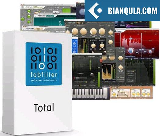肥波混音插件套装 FabFilter Total Bundle v2025.2 Mac MORiA （包含Fab Filter Micro One Pro-C Pro-DS Pro-G Pro-L Pro-MB Pro-Q 3 Pro-R Saturn 1 Saturn 2 Simplon Timeless Twin Volcano）