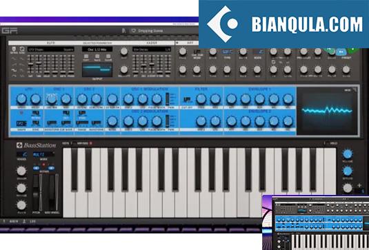 贝斯合成器音源 GForce Bass Station v1.0.0 R2R