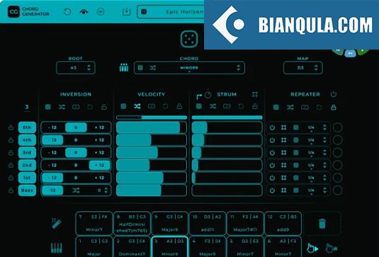 和弦Midi生成器 Mario Nieto Chord Generator v1.0.0 Mac HCiSO