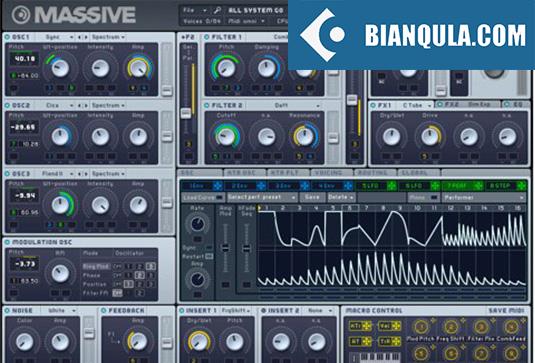 经典电子合成器 Native Instruments Massive v1.7.0