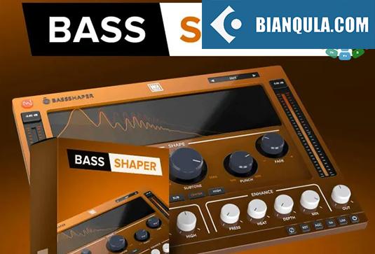 贝斯塑形效果器 W.A. Production BassShaper v1.0.1 BUBBiX Win （WA Production Bass Shaper）