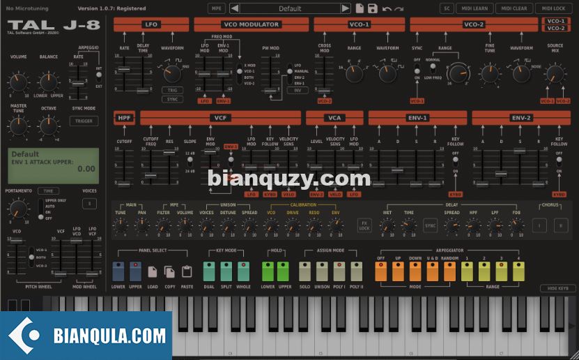 Togu Audio Line TAL-J-8 v1.7.3 WIN / v1.5.4 MAC