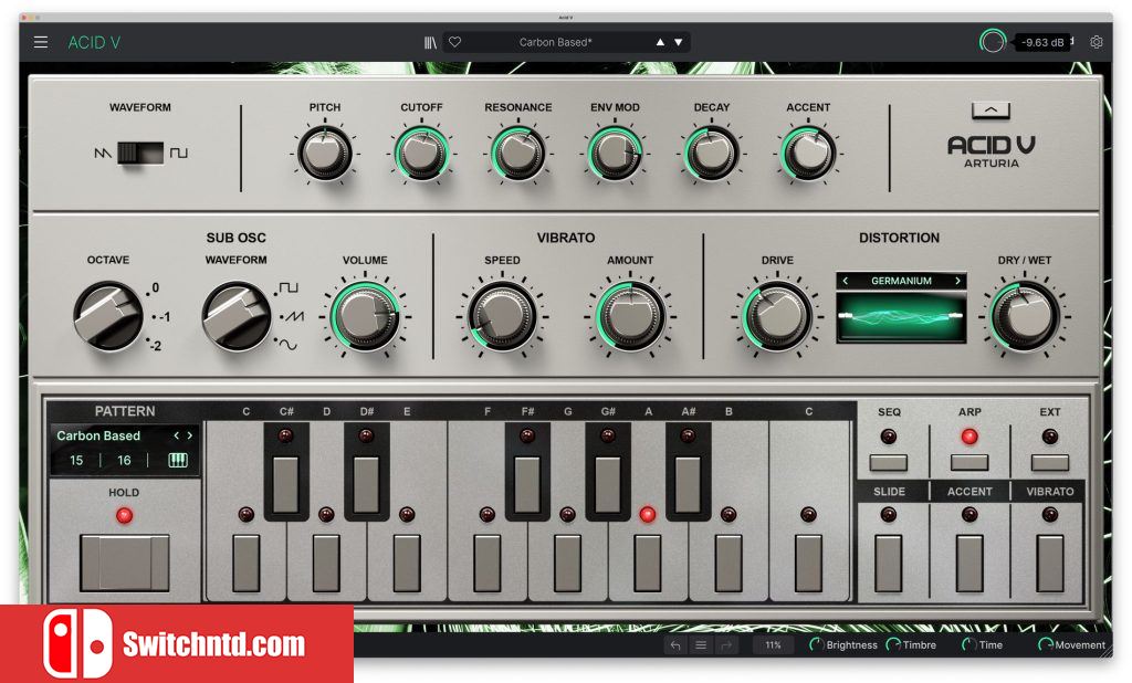 低音合成器 – Arturia Acid V v1.0.0 WIN