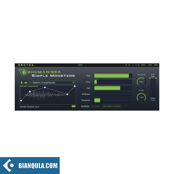 人声处理器 – Krotos Audio Dehumaniser 2 v1.4.0 WIN