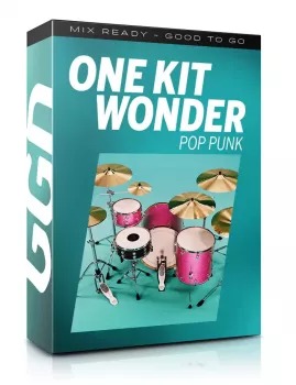 流行朋克鼓 – GetGood Drums One Kit Wonder Pop Punk KONTAKT