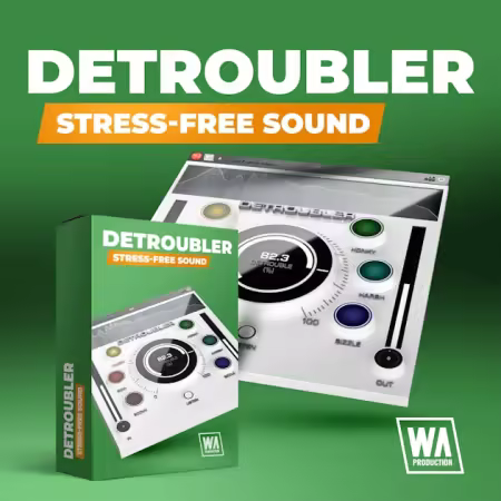 心理声学动态处理器插件 WA Production Detroubler 1.0.0 WIN