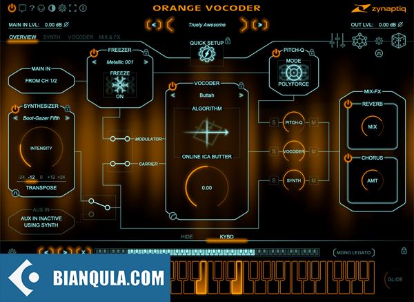 声码器 – Zynaptiq ORANGE VOCODER v4.0.2 WIN