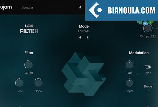 合成滤波效果器 uJAM UFX FILTER v1.0.0 Mac MORiA