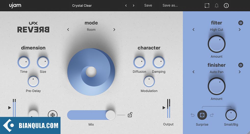 混响 – UJAM UFX Reverb v1.0.0 WIN