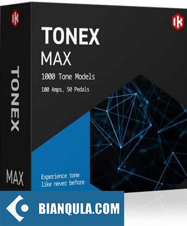 AI吉他建模效果器 – IK Multimedia Tonex Max v1.2.1 WIN