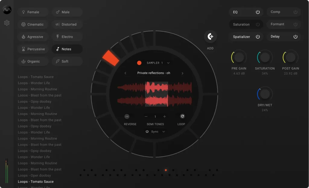 Ava Music Group Elitist Loop Vocal Hook Generator V 1.0.0 Mac/Win Au Vst3 Aax [RETAiL]