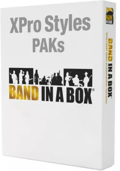 PG Music XPro Styles PAKs 4 for Band-in-a-Box and RealBand WIN