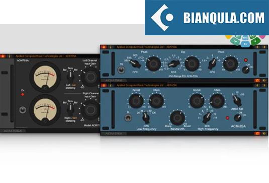 母带混音套装 Applied Computer Music Technologies ACM-SA Bundle v3.2.0 R2 R2R Win （包含ACM70SA Vintage limiter ACM 2SA Vintage program EQ ACM 5SA Vintage mid-range EQ Also includes the free ACM-3SA）