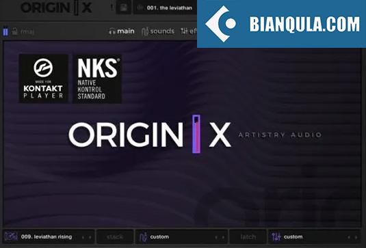 综合电子合成循环音色 Artistry Audio Origin X v1.1