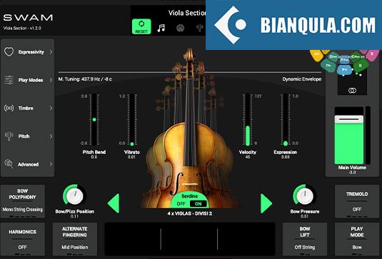 物理建模弦乐群奏 Audio Modeling SWAM String Sections v1.2.2