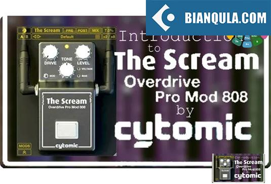 模拟踏板失真插件 Cytomic The Scream v1.2.9 R2R Win