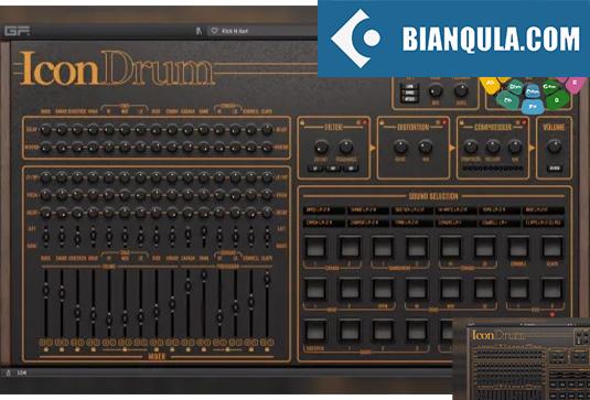 模拟鼓机音源 GForce IconDrum v1.0.0 R2R
