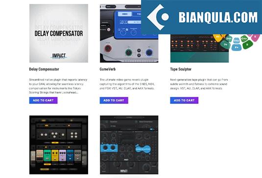 混音插件套装 Impact Soundworks FX Plugins Bundle v2024.12.15 MacOS-HCiSO （包含Bass Sculptor GameVerb Peak Rider Shreddage Amp XTC Tape Sculptor）