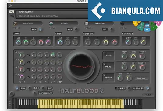 有机电子合成音源 Insanity Samples HALFBLOOD 2 v1.5.0