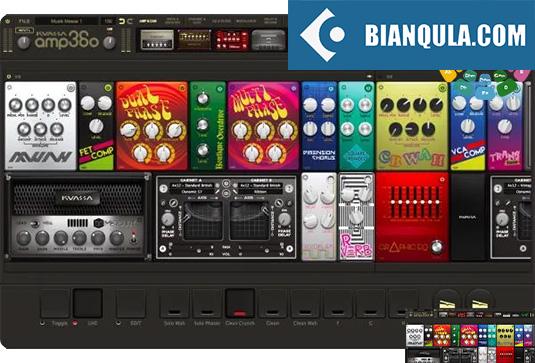 综合吉他效果机架插件 Kuassa Amplifikation 360 Bundle v1.2.8 MacOS-HCiSO