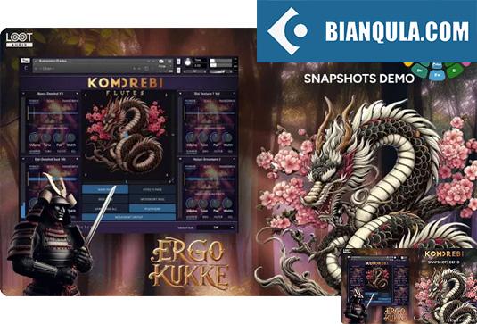 笛子巴乌尺八葫芦丝音源 Loot Audio Ergo Kukke Komorebi Flutes