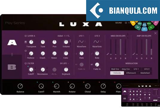 电子流行综合音源 Native Instruments Play Series LUXA