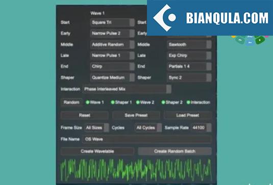 波表合成器 Ocean Swift Wavetable Creator v1.4.3