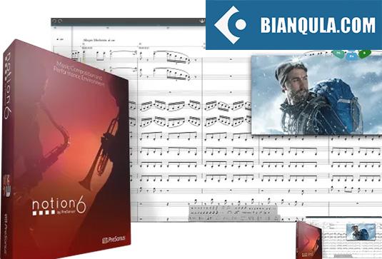 专业制谱软件 PreSonus Notion 6 v6.8.2 + Content R2R Win