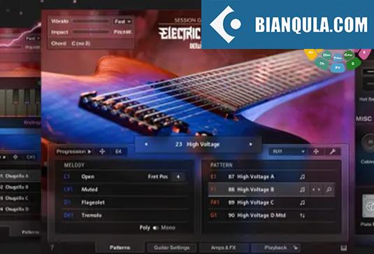 8弦强劲电吉他音源 Session Guitarist Electric Storm Deluxe