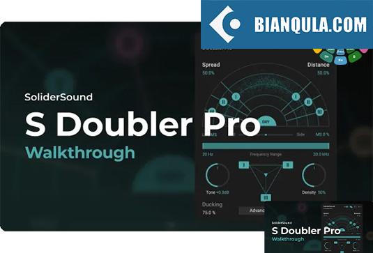 立体声场拓展插件 SoliderSound S Doubler Pro v1.0.0 BUBBiX Win