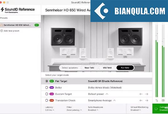 声场监听校准软件 Sonarworks SoundID Reference v5.12.1.8 R2R Win