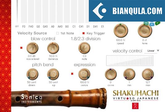 日本尺八音源 Sonica Instruments SHAKUHACHI v2.0.0