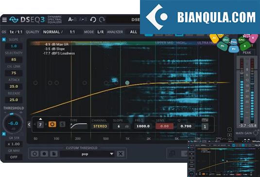 动态均衡器 TBProAudio DSEQ3 v3.9.5 MacOS-MORiA