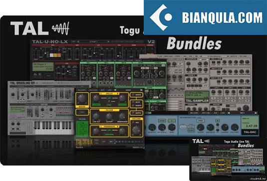 10个合成器&效果器合集 Togu Audio Line Plugins Bundle v2024.12 （包含BassLine DAC Drum Dub-X J-8 Mod Pha Sampler U-NO-LX-V2 G-Verb）