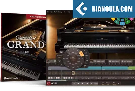 拓展钢琴音源 Toontrack Orchestral Grand EKX SOUNDBANK