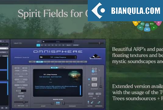 合成器预设 Triple Spiral Audio Spirit Fields for Omnisphere 2