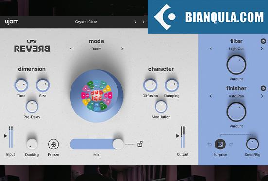 人工算法混响插件 uJAM UFX Reverb v2.0.0 MacOS-MORiA