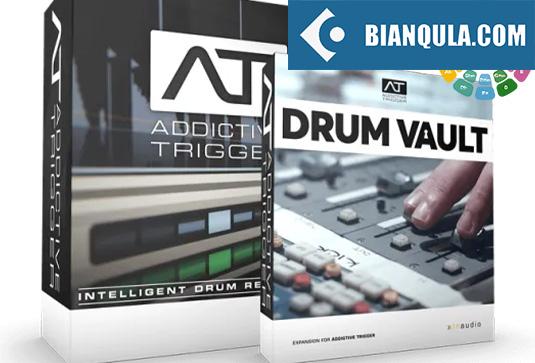 智能鼓声替换插件 XLN Audio Addictive Trigger Drum Vault Bundle v1.3.6 MacOS