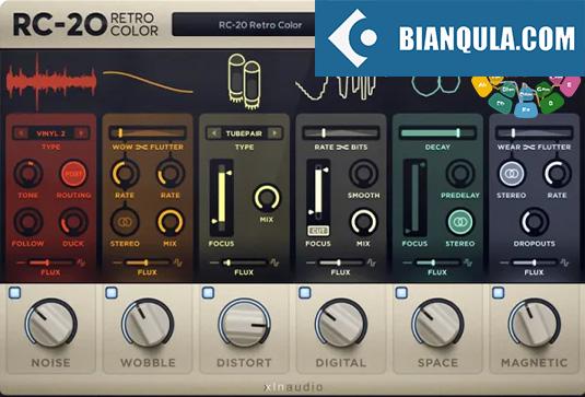 复古色彩创意效果器 XLN Audio RC-20 Retro Color v1.3.4 Mac HCiSO（RC 20）