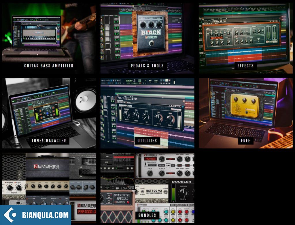 吉他放大器 – Nembrini Audio Plugins Bundle v04.2023 WIN